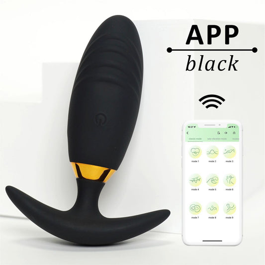 APP remote control vibrating jumping egg flirting vibrator, male and female shared masturbator, wearing anal harem